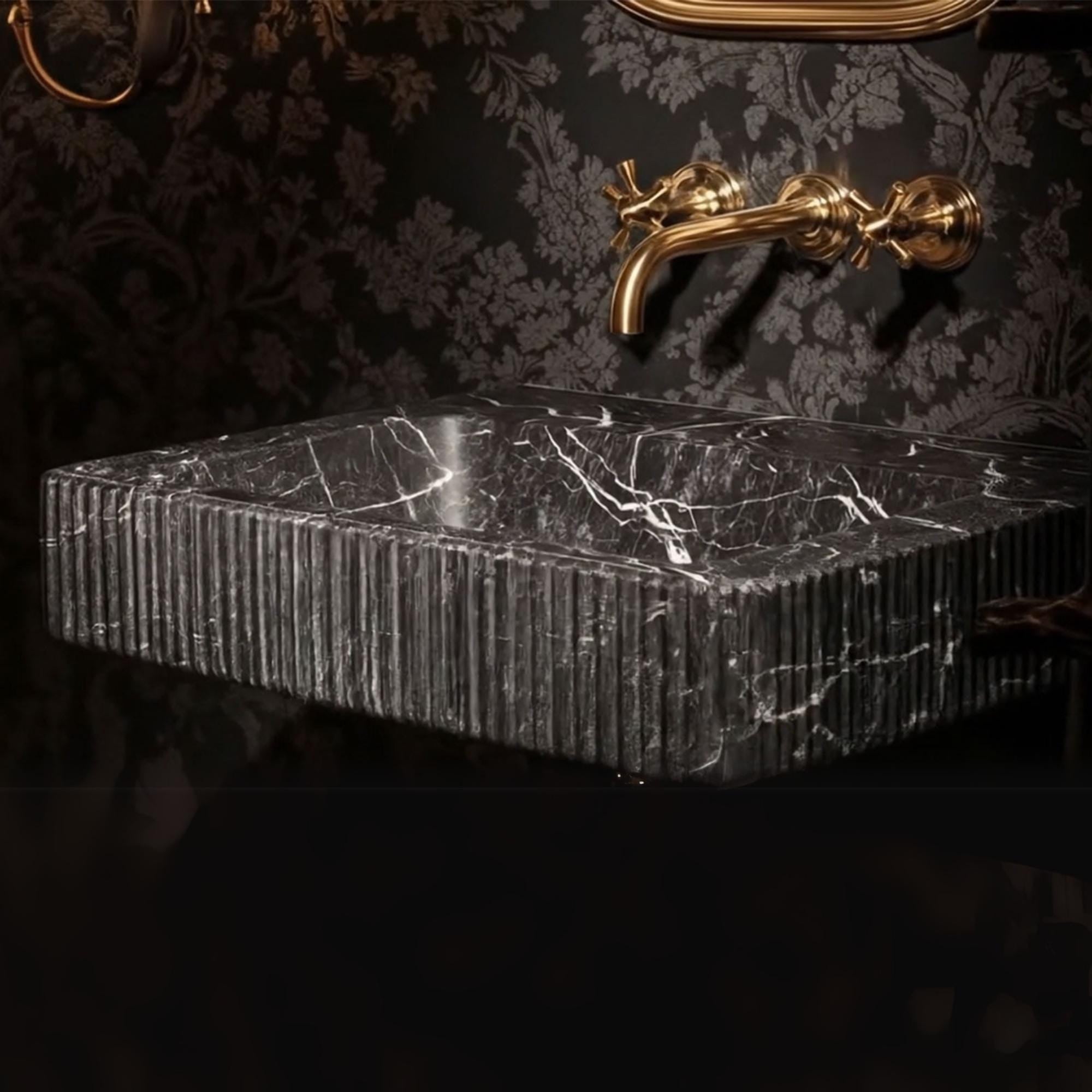 Majestic Pietre Notte Marble Sink