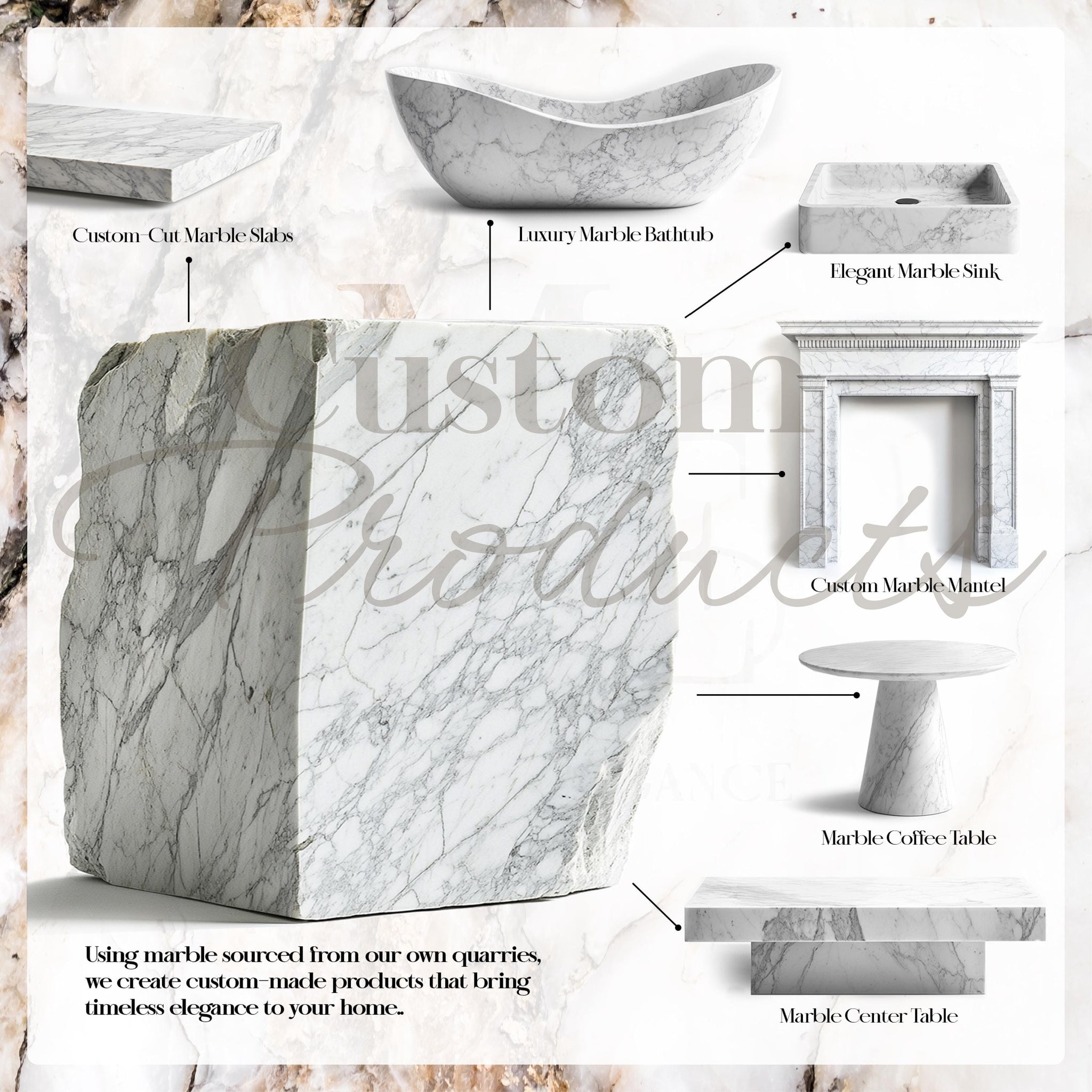 marble sink products